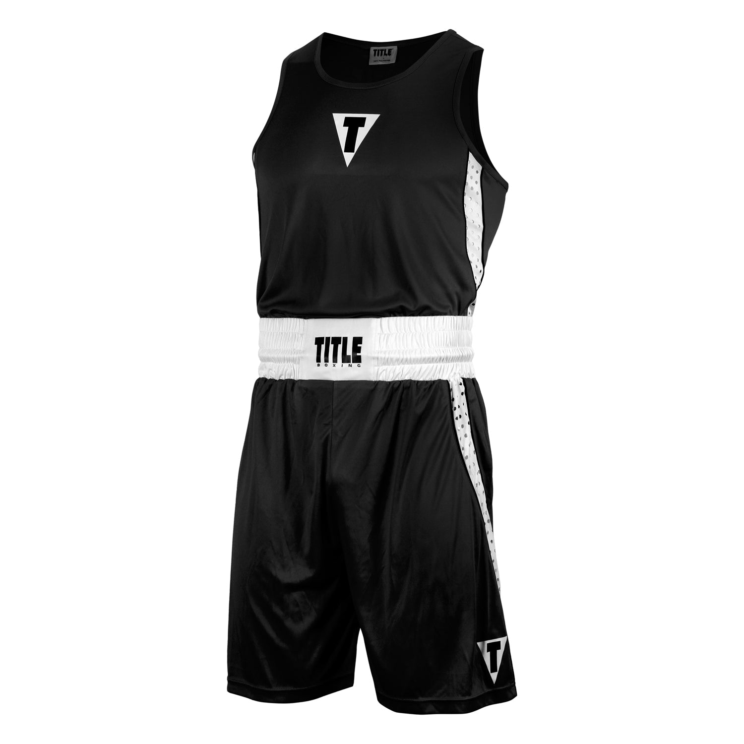Boxing Set Performance Aerovent Amateur 3.0 Title Black - YL Size