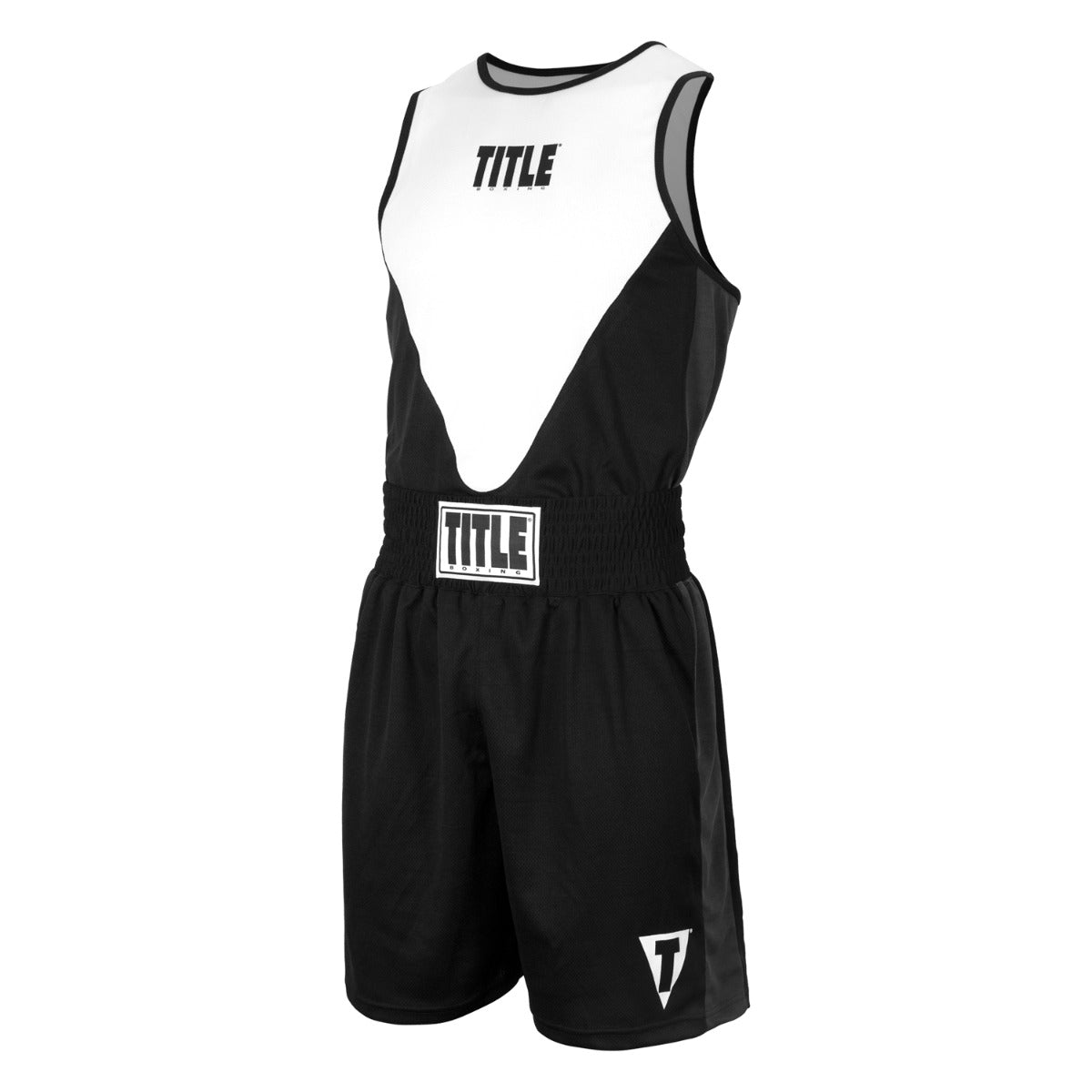 Boxing Set Striker Amateur Title Black - M Size