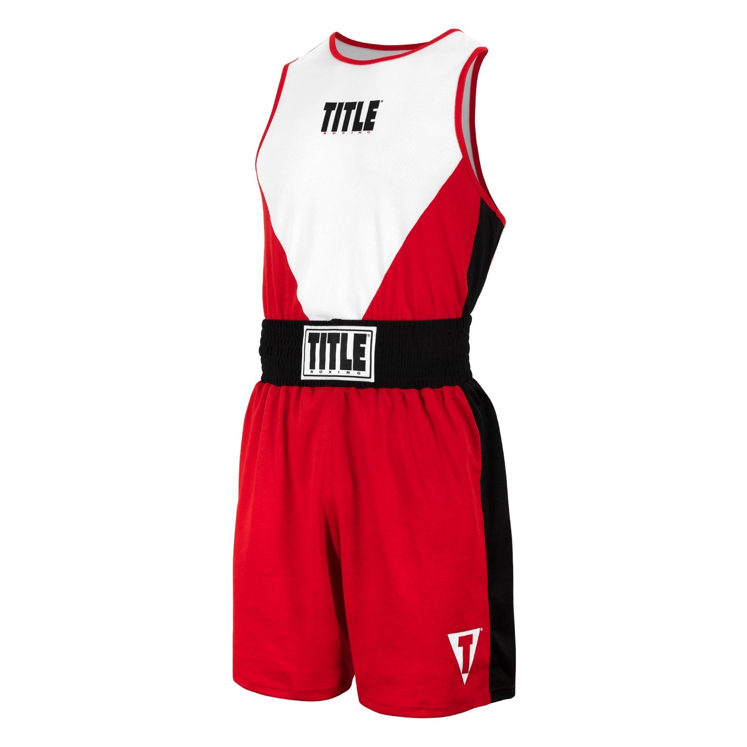 Boxing Set Striker Amateur Title Red - M Size