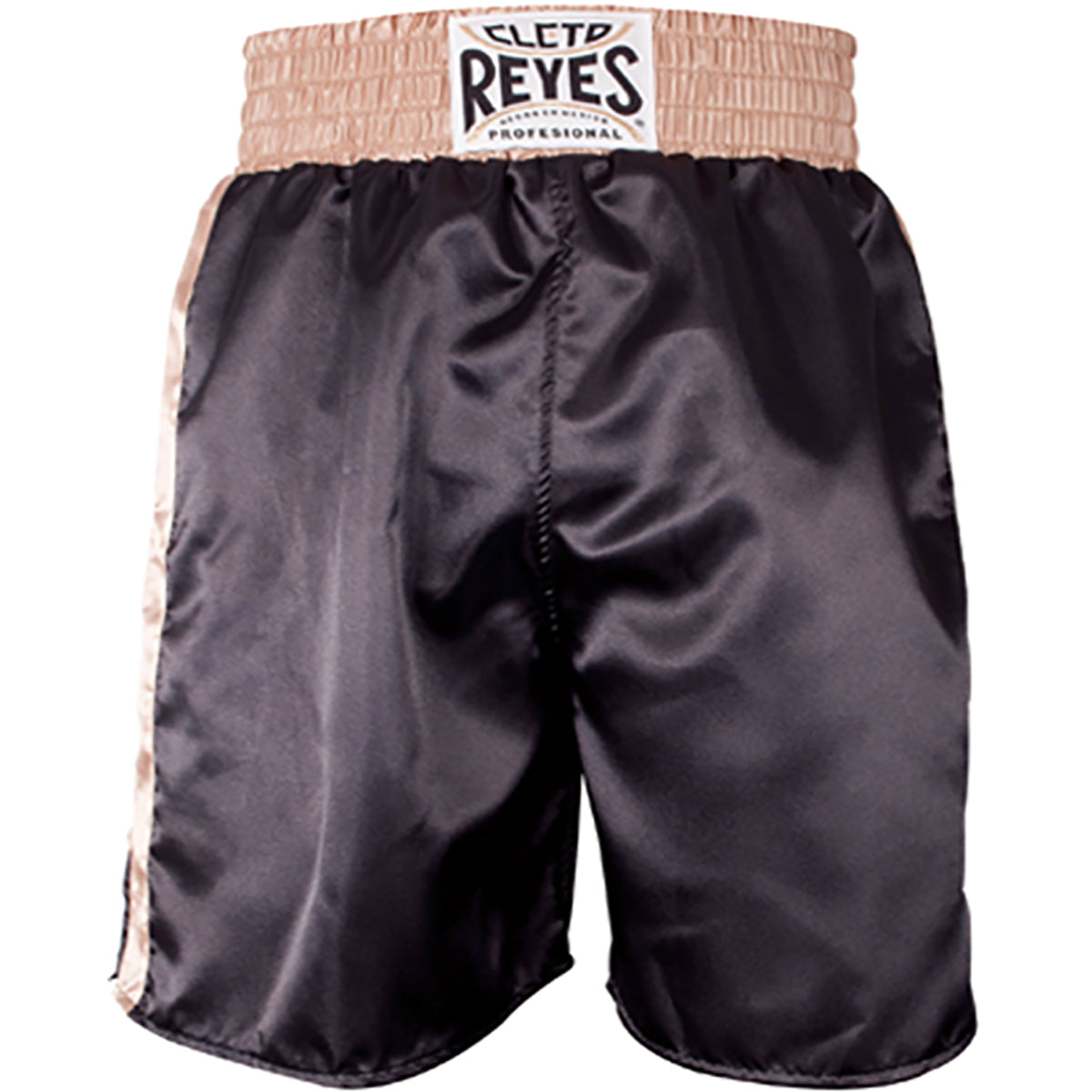 Shorts Classic For Boxing Cleto Reyes Satin Black Gold - L Size