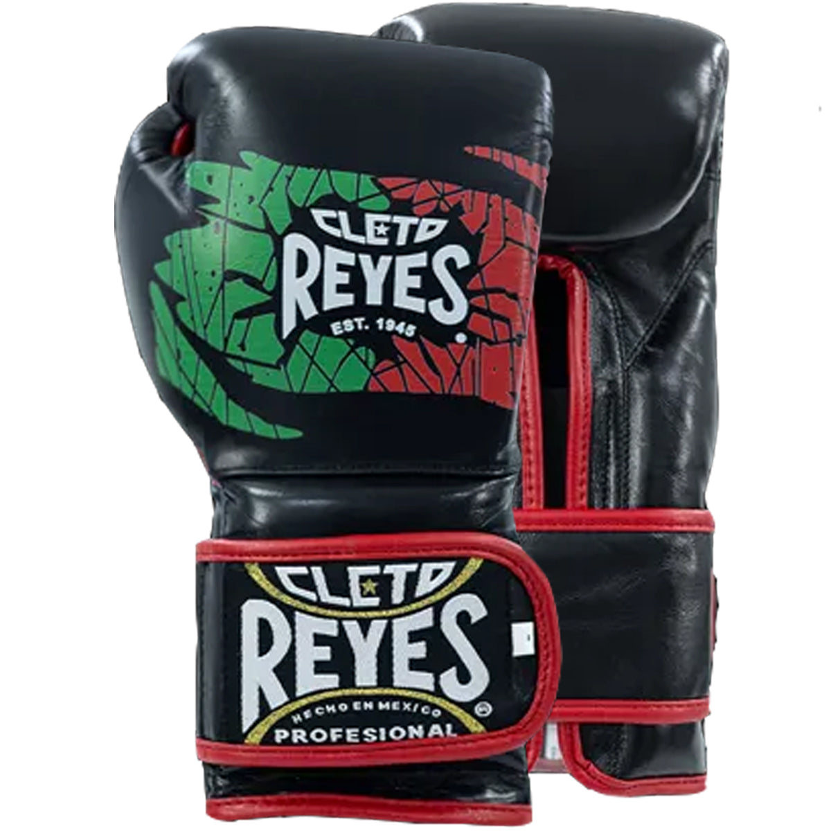 Boxing Gloves Cleto Reyes Hook Loop Black Edition - 16 OZ