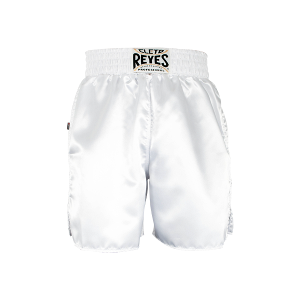 Shorts Classic For Boxing Cleto Reyes Satin White - XS Size