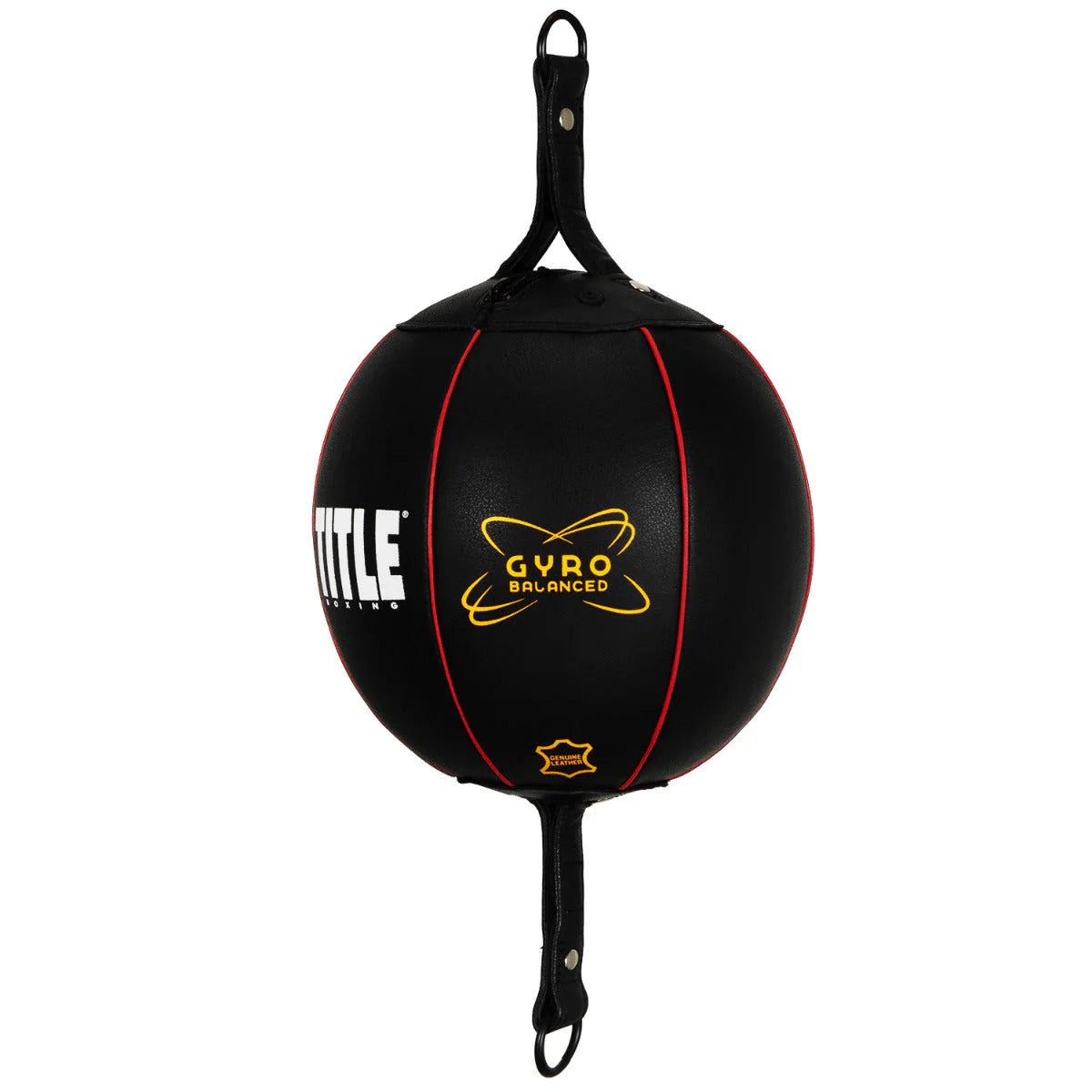 Double End Bag Boxing Gyro Balanced Leather 6" Dimensions