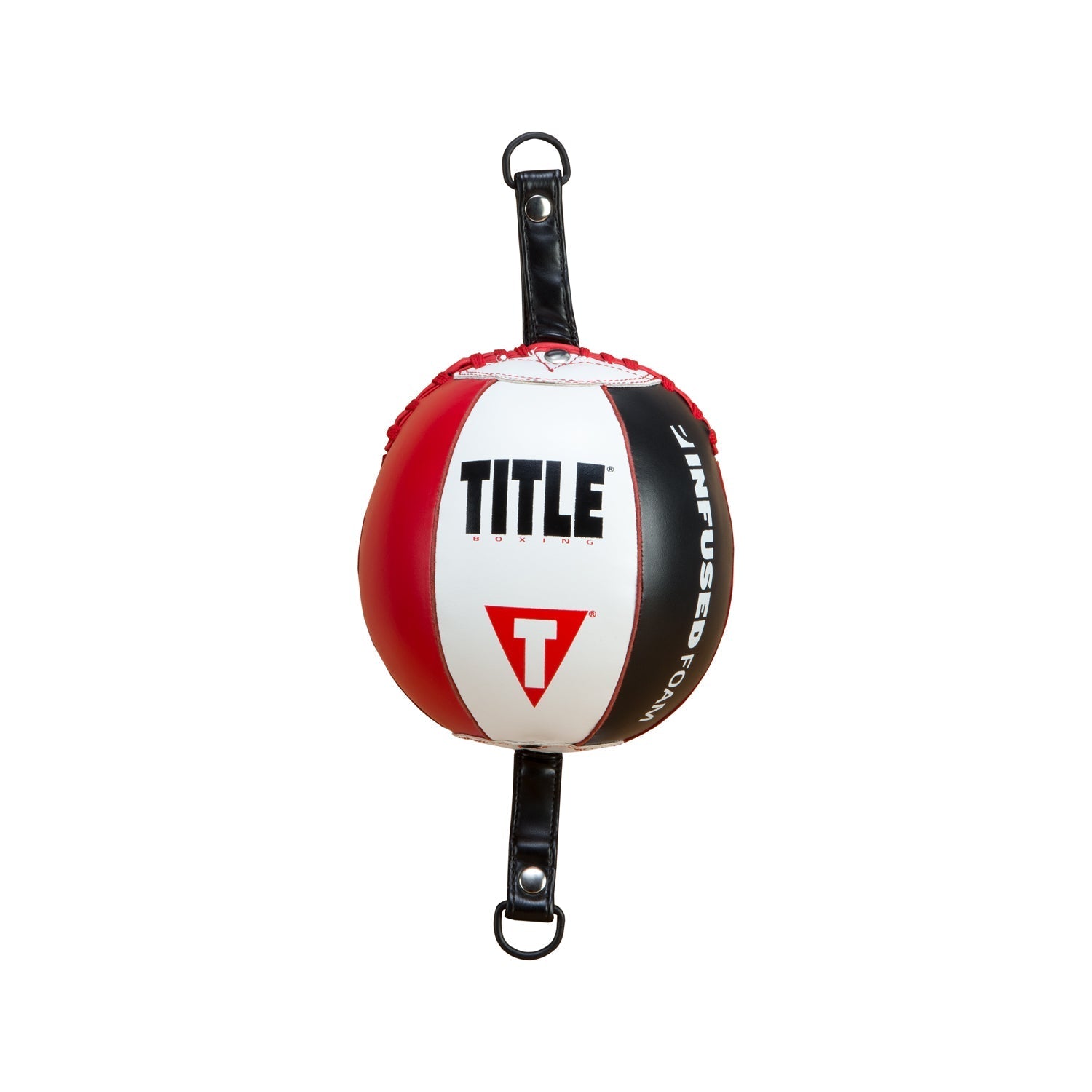 Double End Bag Boxing Infused Foam 9" Dimensions Title Black