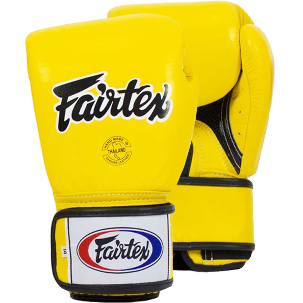 Boxing Gloves Fairtex BGV1 Breathable Air Yellow - 14 OZ