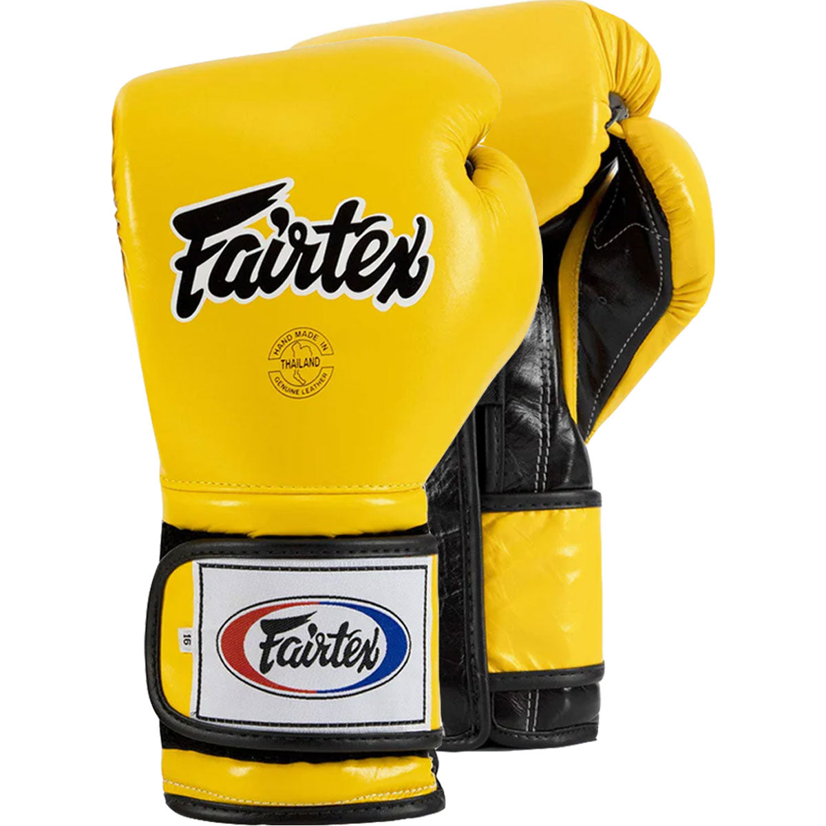 Boxing Gloves Fairtex BGV9 Yellow Black - 12 OZ