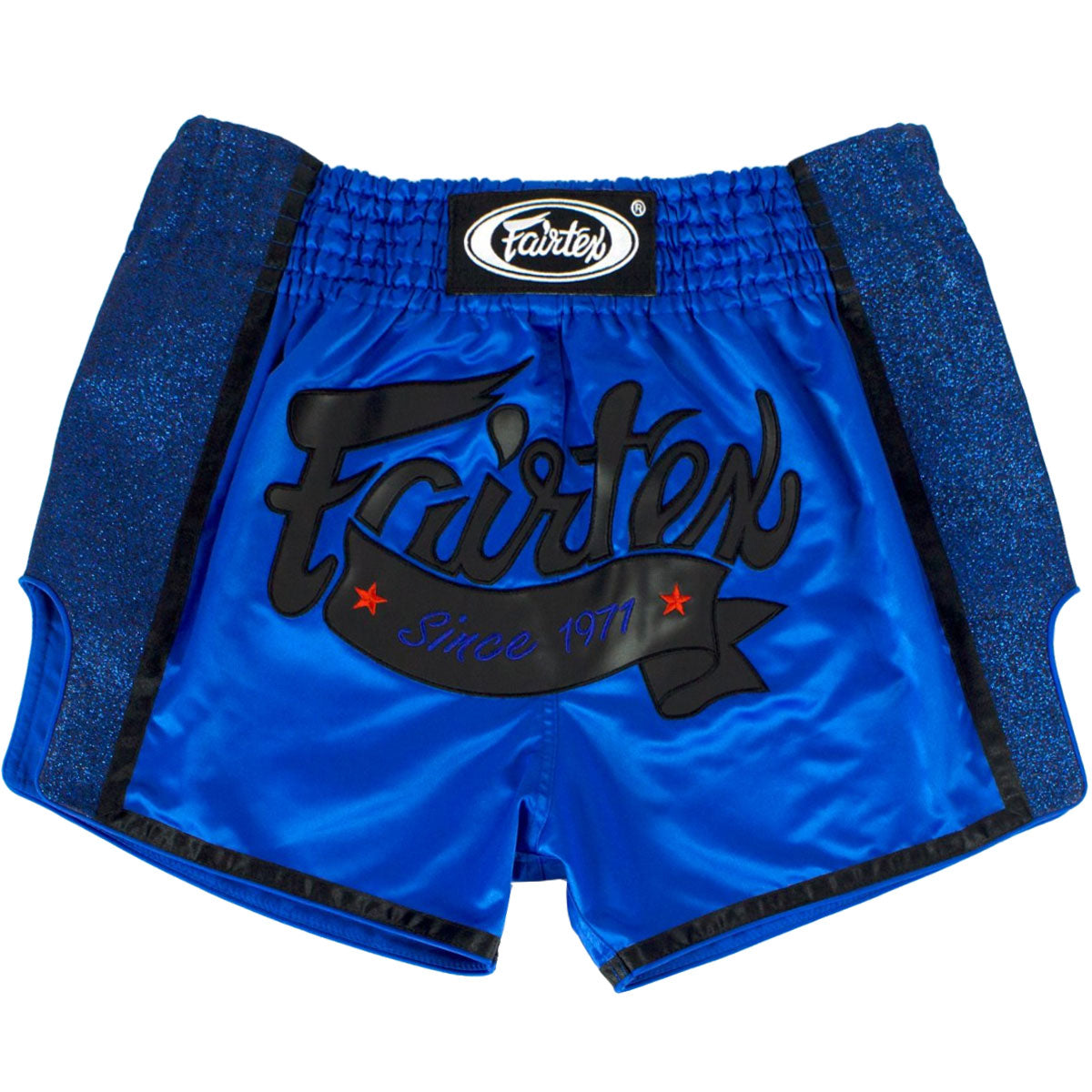 Shorts Martial Arts Fairtex BS1702 Royal Blue Slim Cut - L Size
