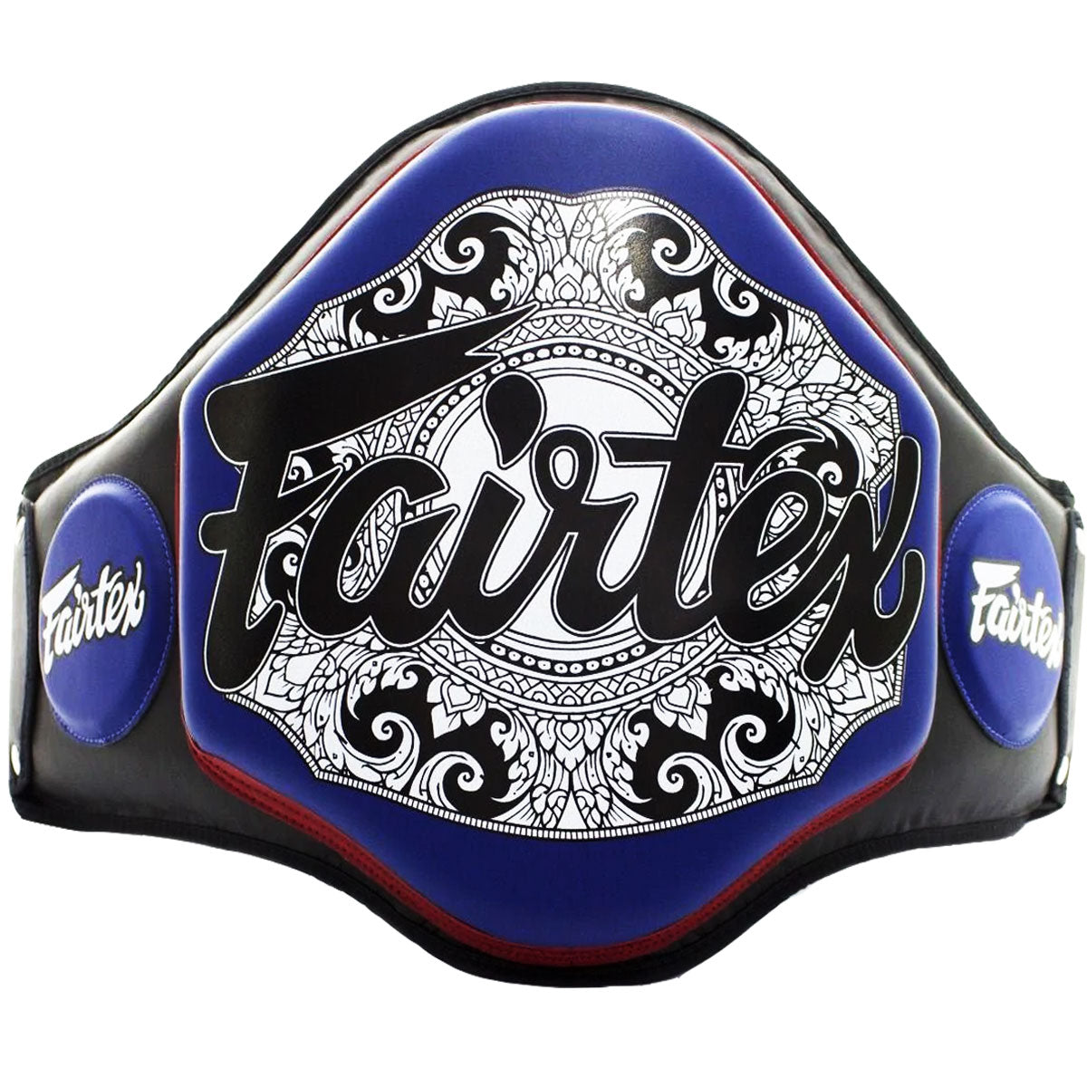 Belly Pad Fairtex BPV3 Light Weight Black Blue - F Size