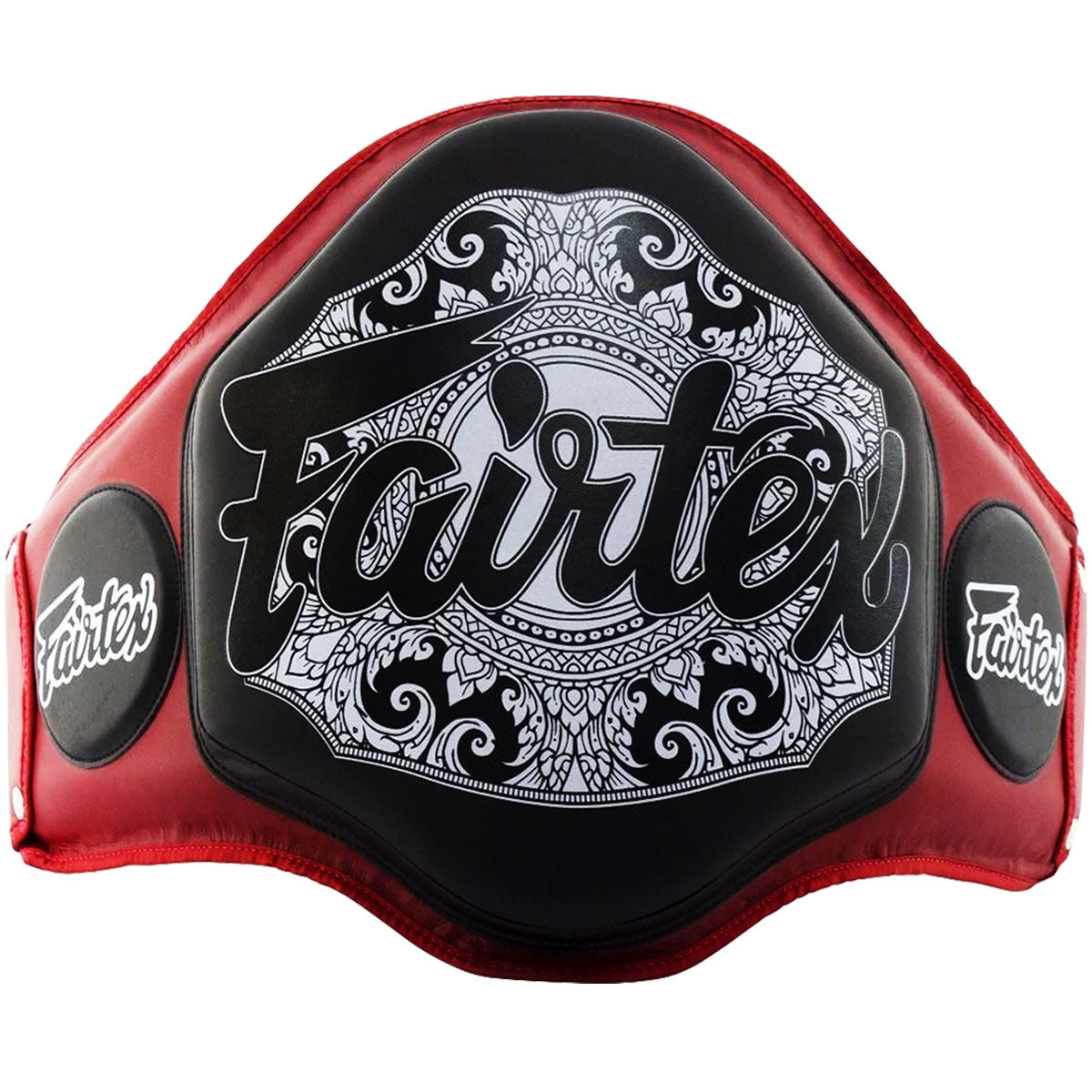 Belly Pad Fairtex BPV3 Light Weight Red Black - F Size