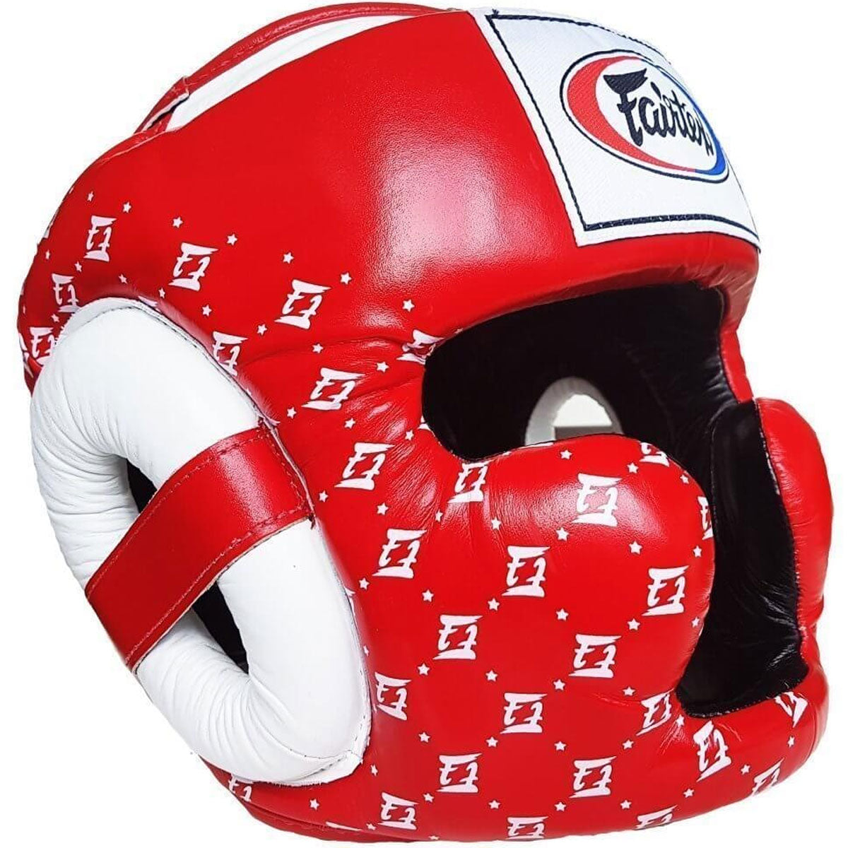 Head Guard Fairtex HG10 Red Lace Cover - M Size