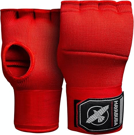 Gel Hand Wraps Hayabusa Quick Red - XL Size
