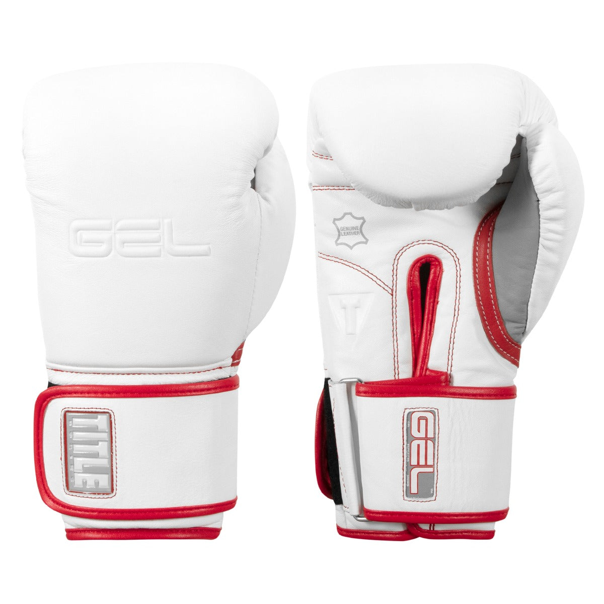 Boxing Gloves Title Gel Special Edition Bag White - 14 OZ