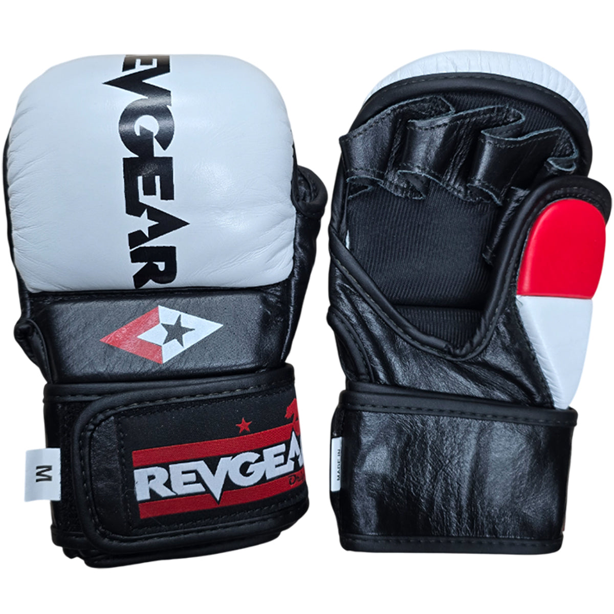 MMA Gloves Pro Series MS1 Training and Sparring Revgear White - L Size