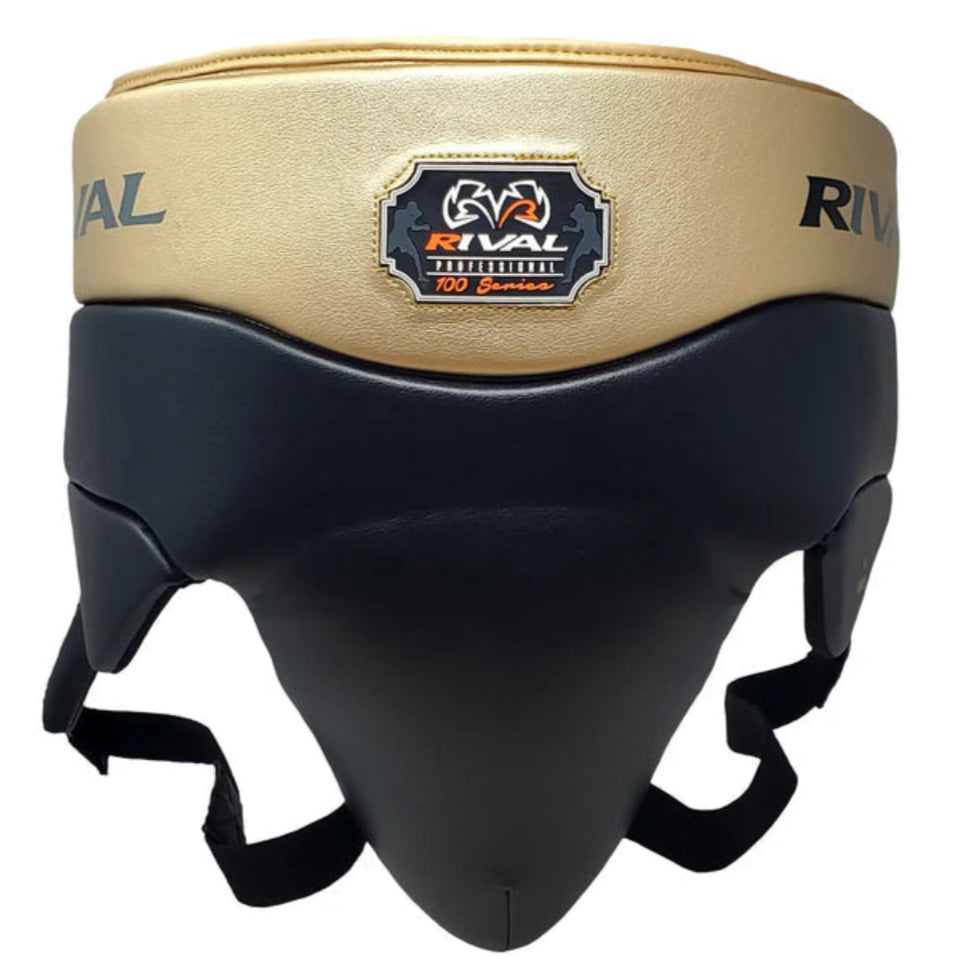 Groin Protector Rival RNFL100 Professional No-Foul Black Gold - L Size