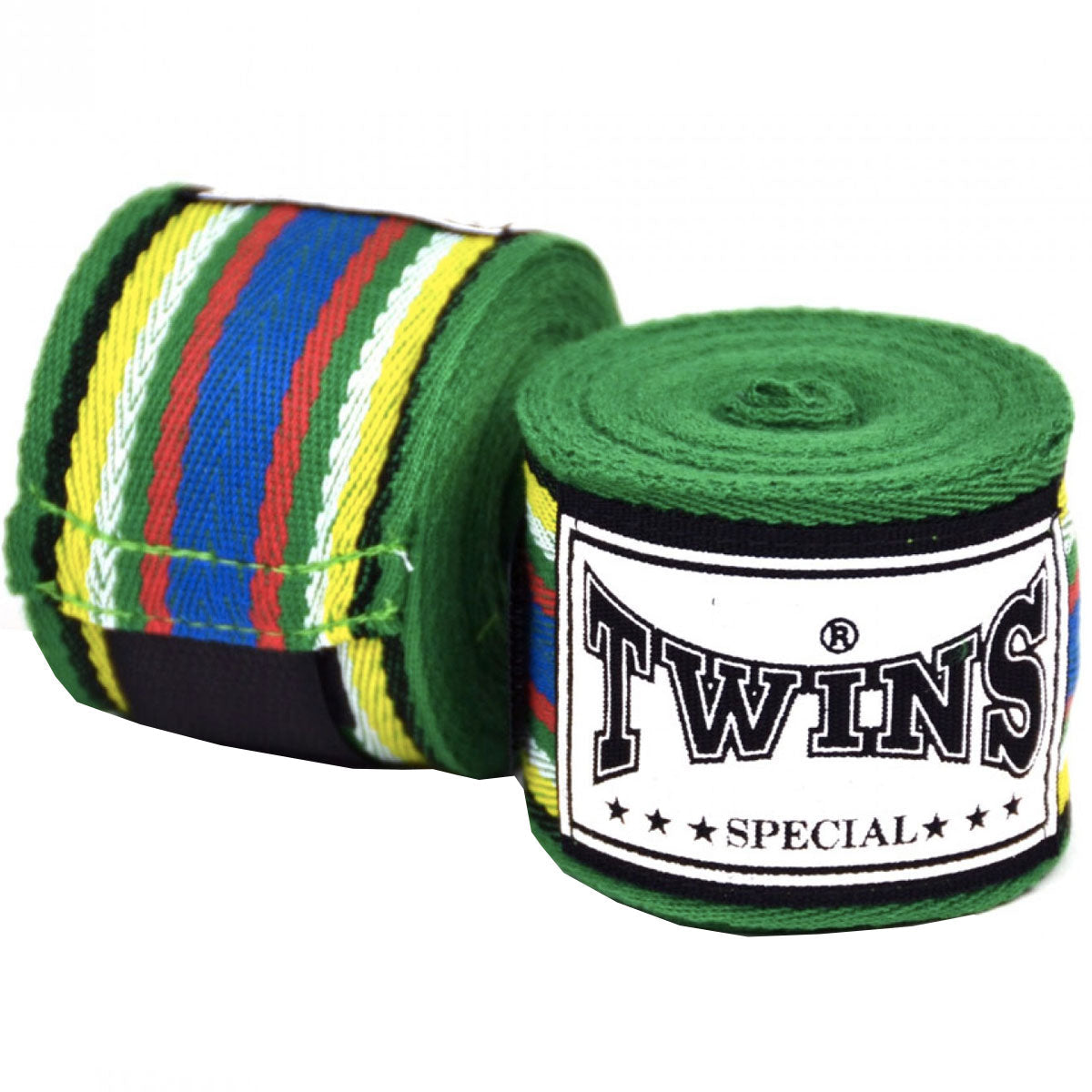 Handwraps Twins Special CH2 Elastic Green - 180 inch/4.5 m