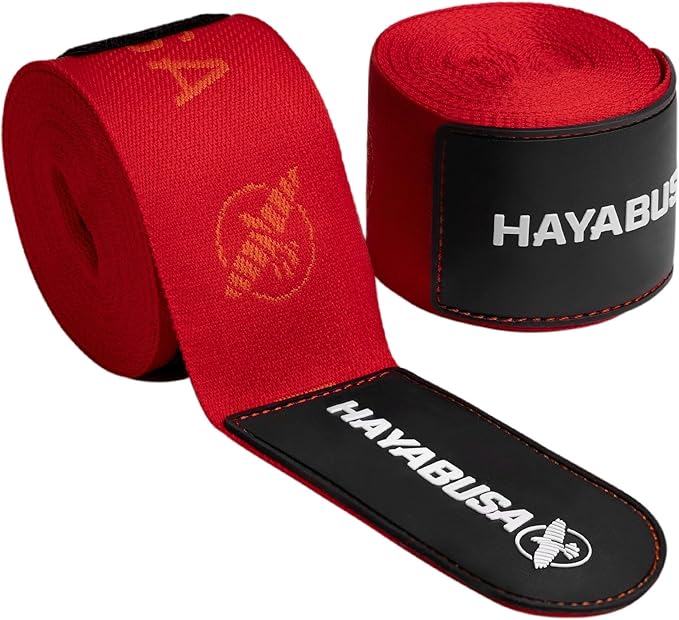 Handwraps Hayabusa Deluxe Red - 180 inch/4.5 m