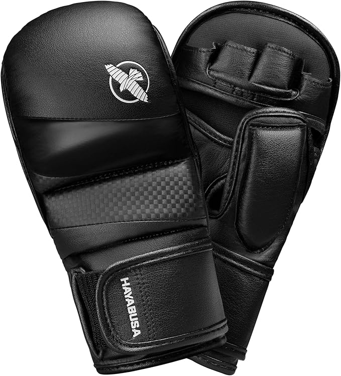 MMA Gloves Hayabusa T3 7oz Hybrid Black - XL Size