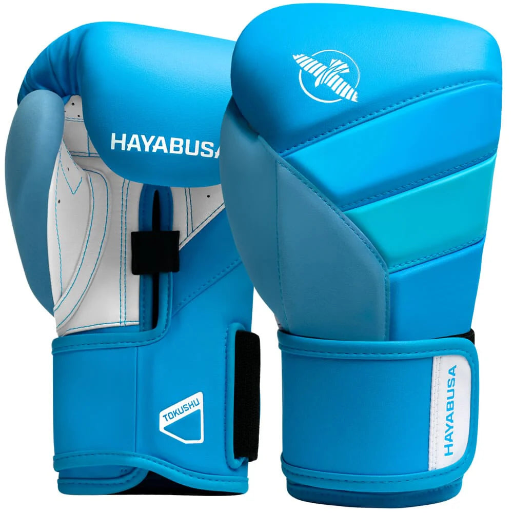 Boxing Gloves Hayabusa T3 Kids Neon Blue - 6 OZ
