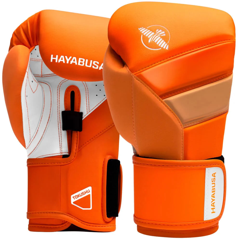 Boxing Gloves Hayabusa T3 Kids Neon Orange - 6 OZ