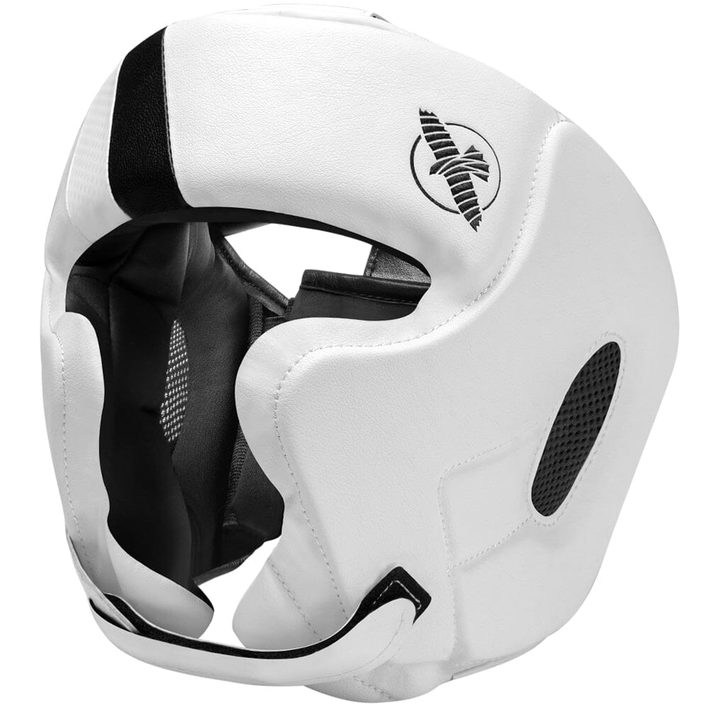 Headgear Boxing Hayabusa T3 White Black - S/ML Size