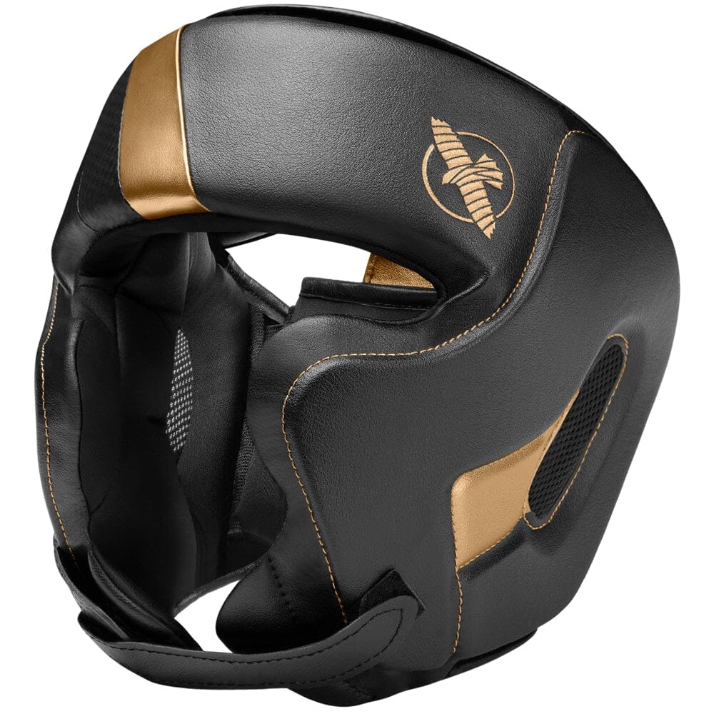 Headgear Boxing Hayabusa T3 Black Gold - S/M Size
