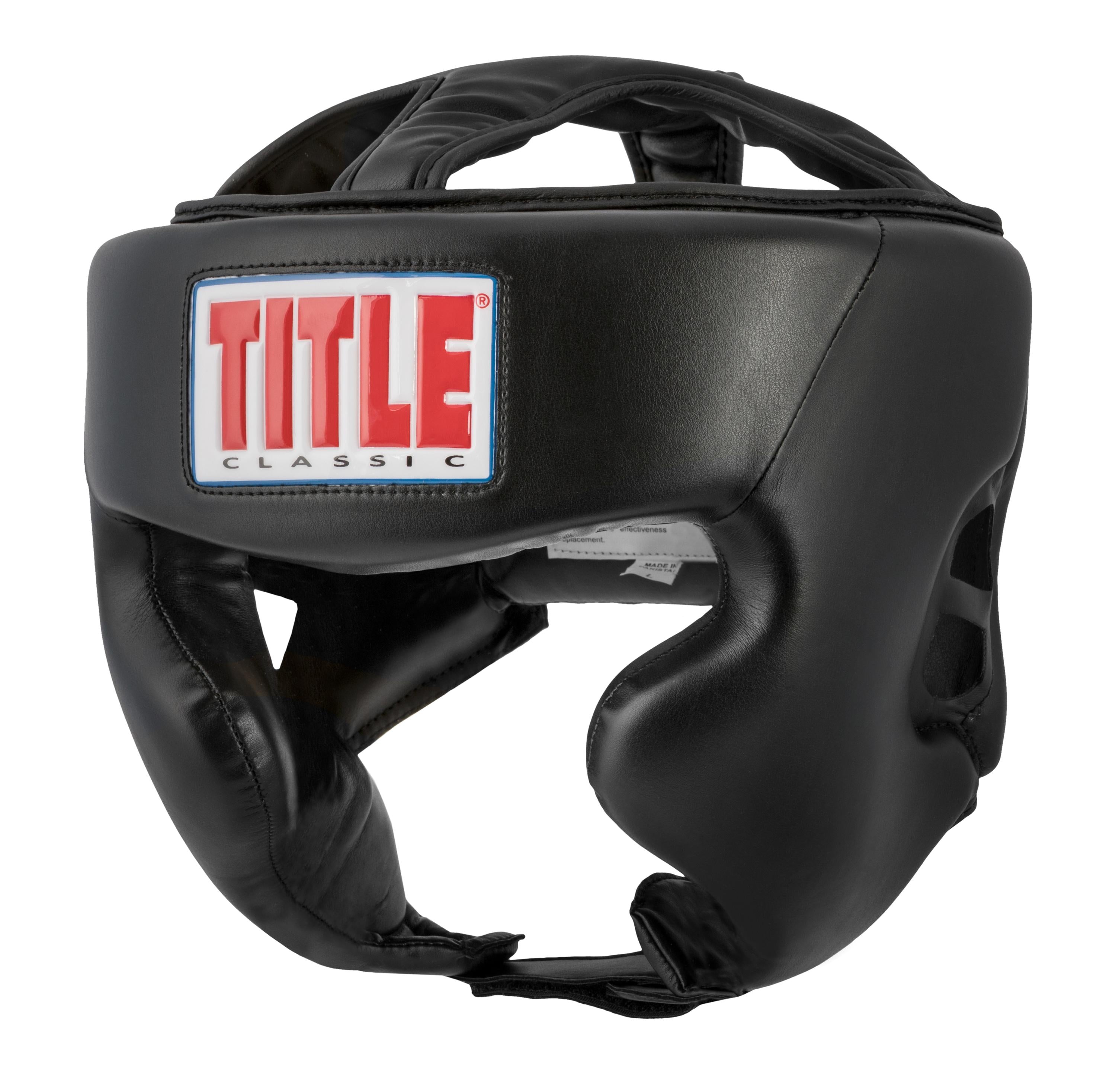 Headgear Classic Hi-Performance 2.0 Title Black - Adult Size