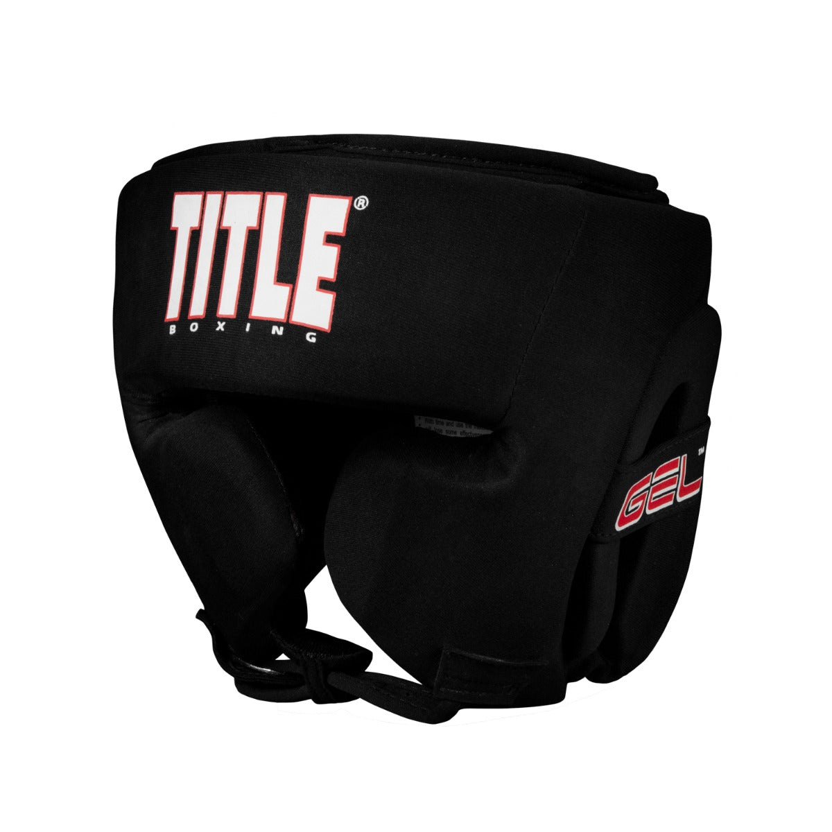 Headgear Gel Washable Training Title Black - L Size