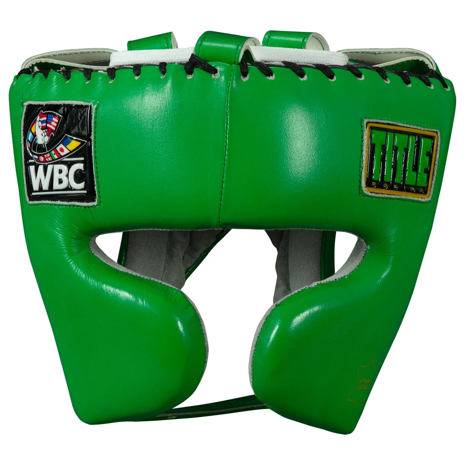 Headgear WBC by TITLE Boxing Sparring Title Green - L Size