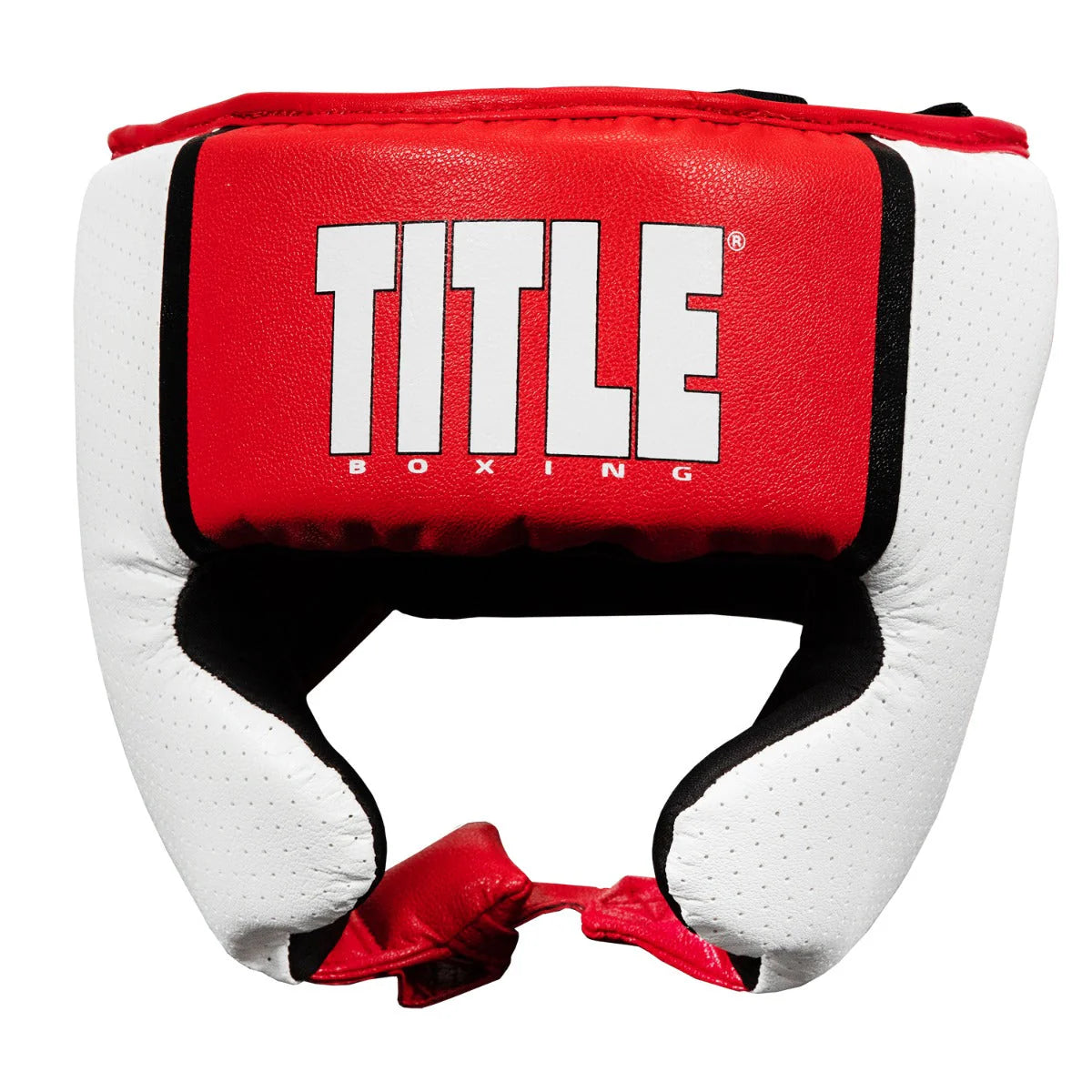 Headgear-With Cheeks Aerovent Elite USA Boxing Competition Title Red - L Size