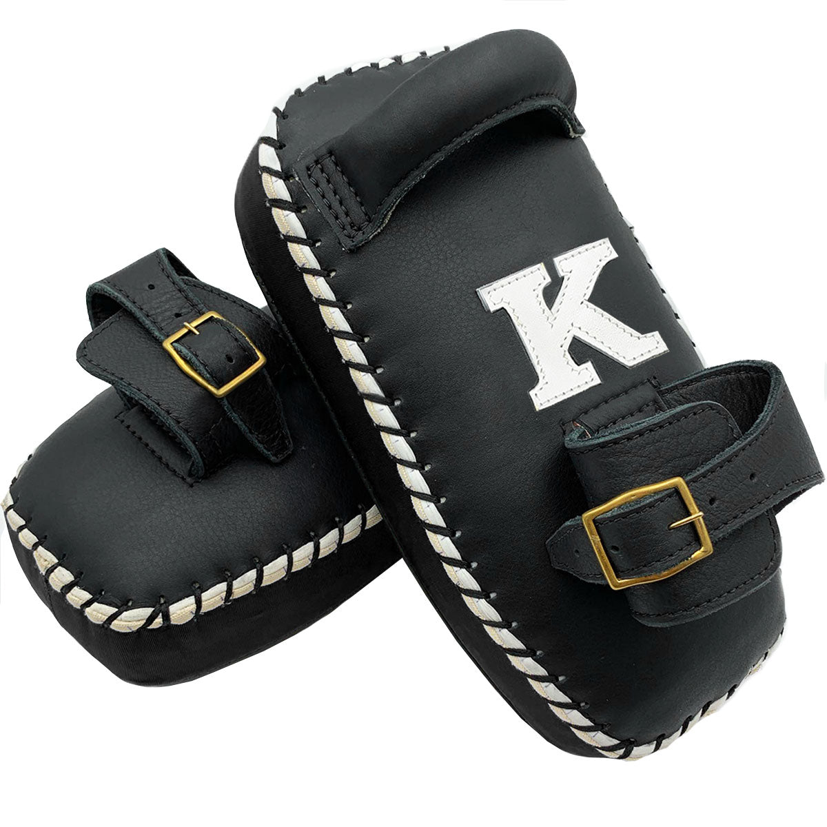 Kicking Pads K Brand K-KKP Single Strap Black Muay Thai Boxing