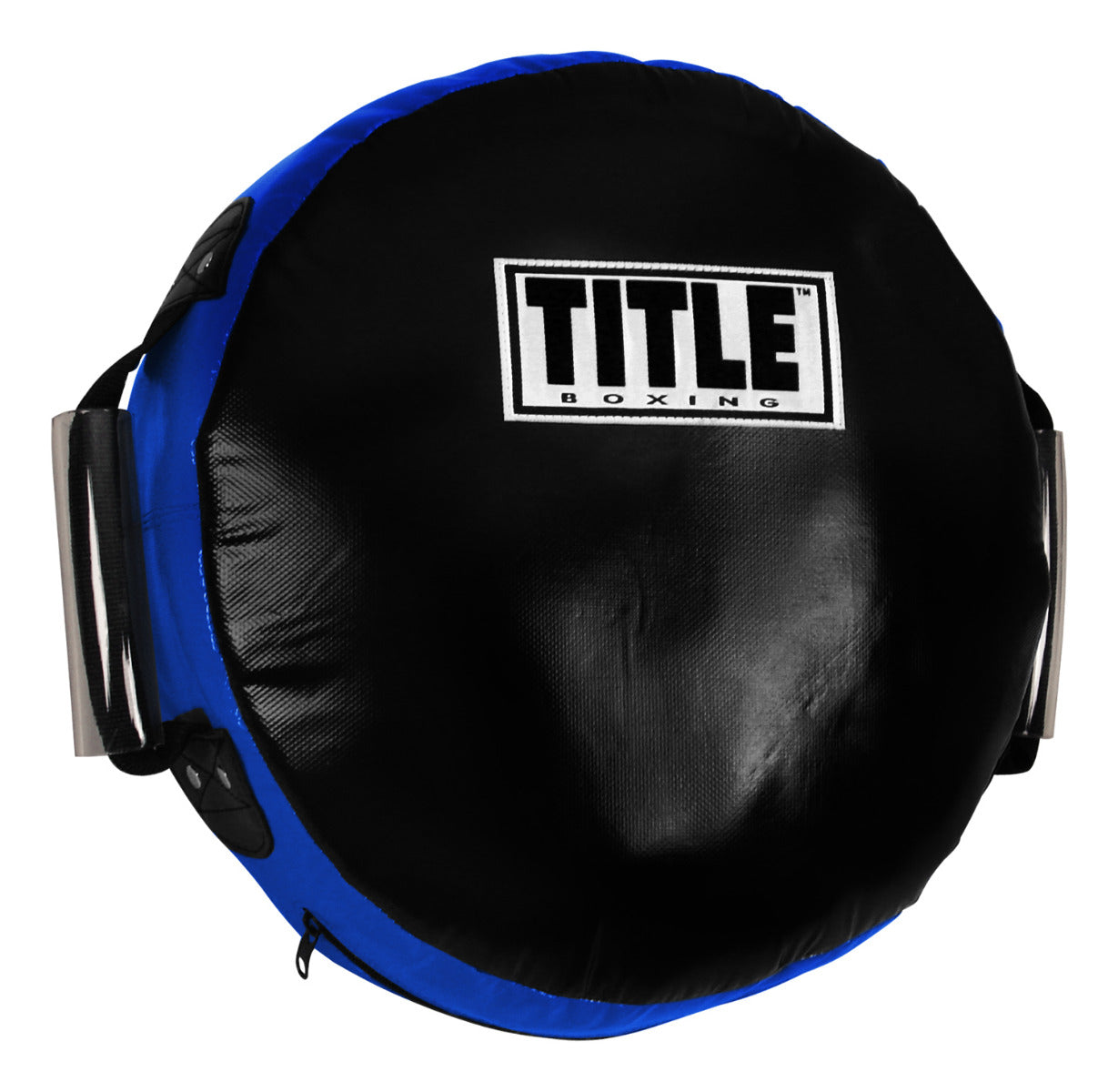 Kick Shield Punch Boxing Round Black/Blue Title - One Size