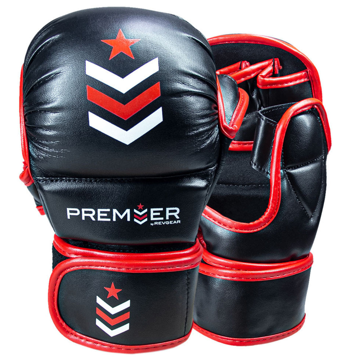 MMA Gloves Premier Deluxe MMA Training Revgear Red - L Size