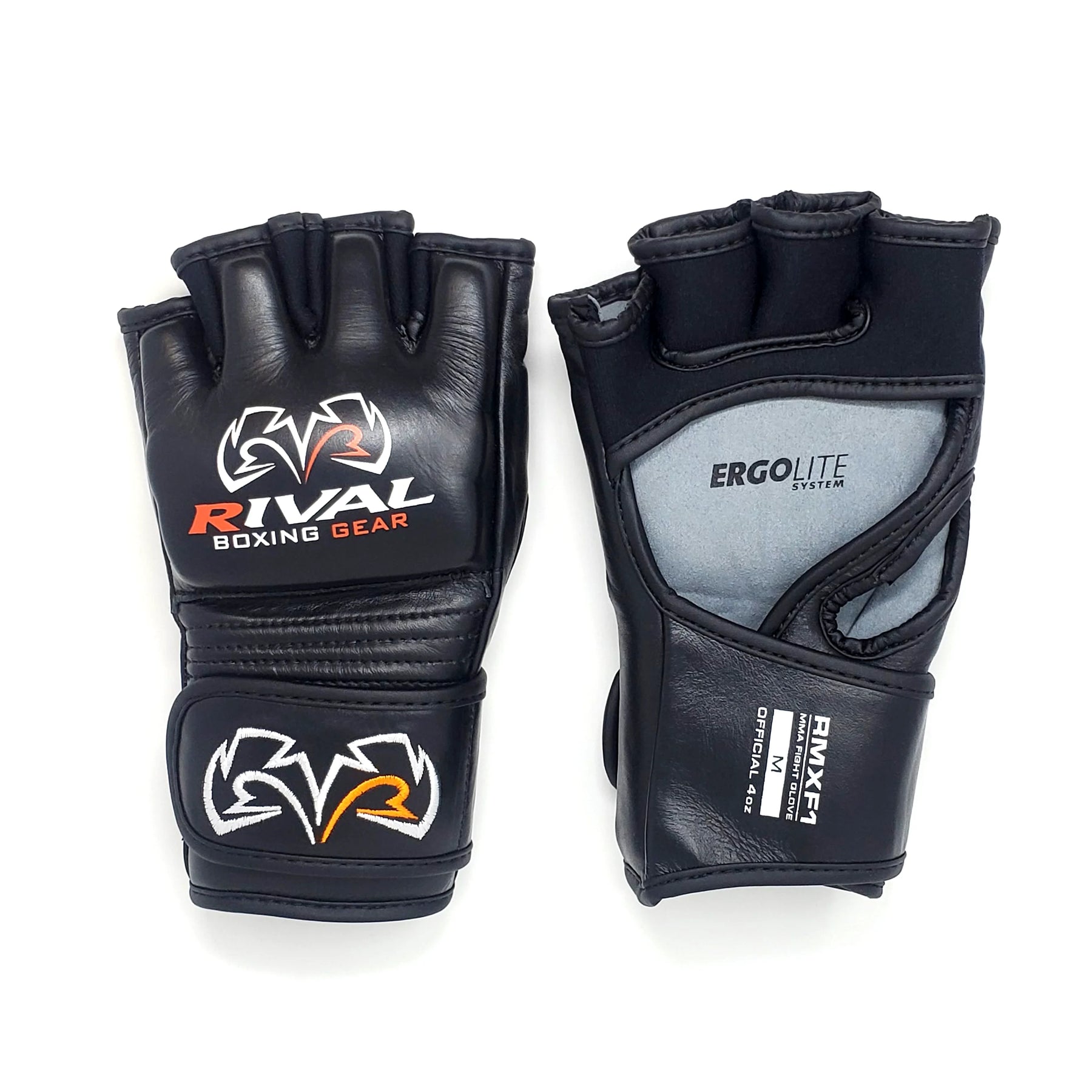 MMA Gloves Fight - Neoprene Rival Black - XL Size
