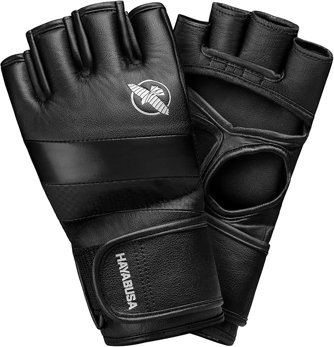 MMA Gloves Hayabusa T3 4oz Black - L Size