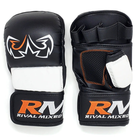 MMA Gloves Sparring Rival Black - S/M Size