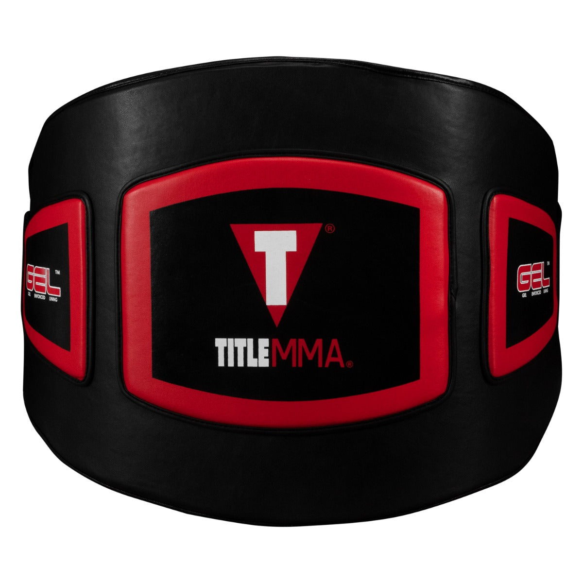 Belly Pad MMA Performance Thai Style Body Pad 2.0 Title Black - One Size