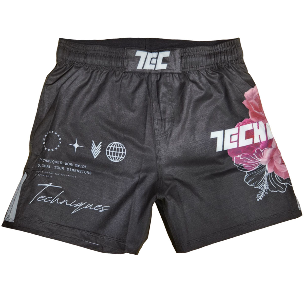 Shorts Martial Arts Rose MMA Black Techniques Canada - XL SIze