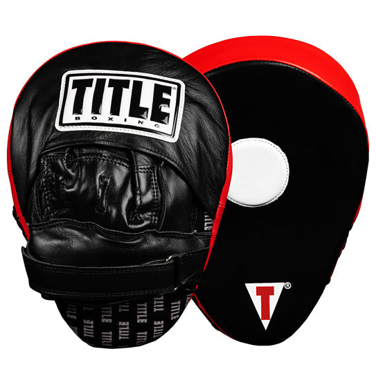 Focus Mitts Boxing Incredi-Ball Leather Punch 2.0 Title Black/Red - One Size