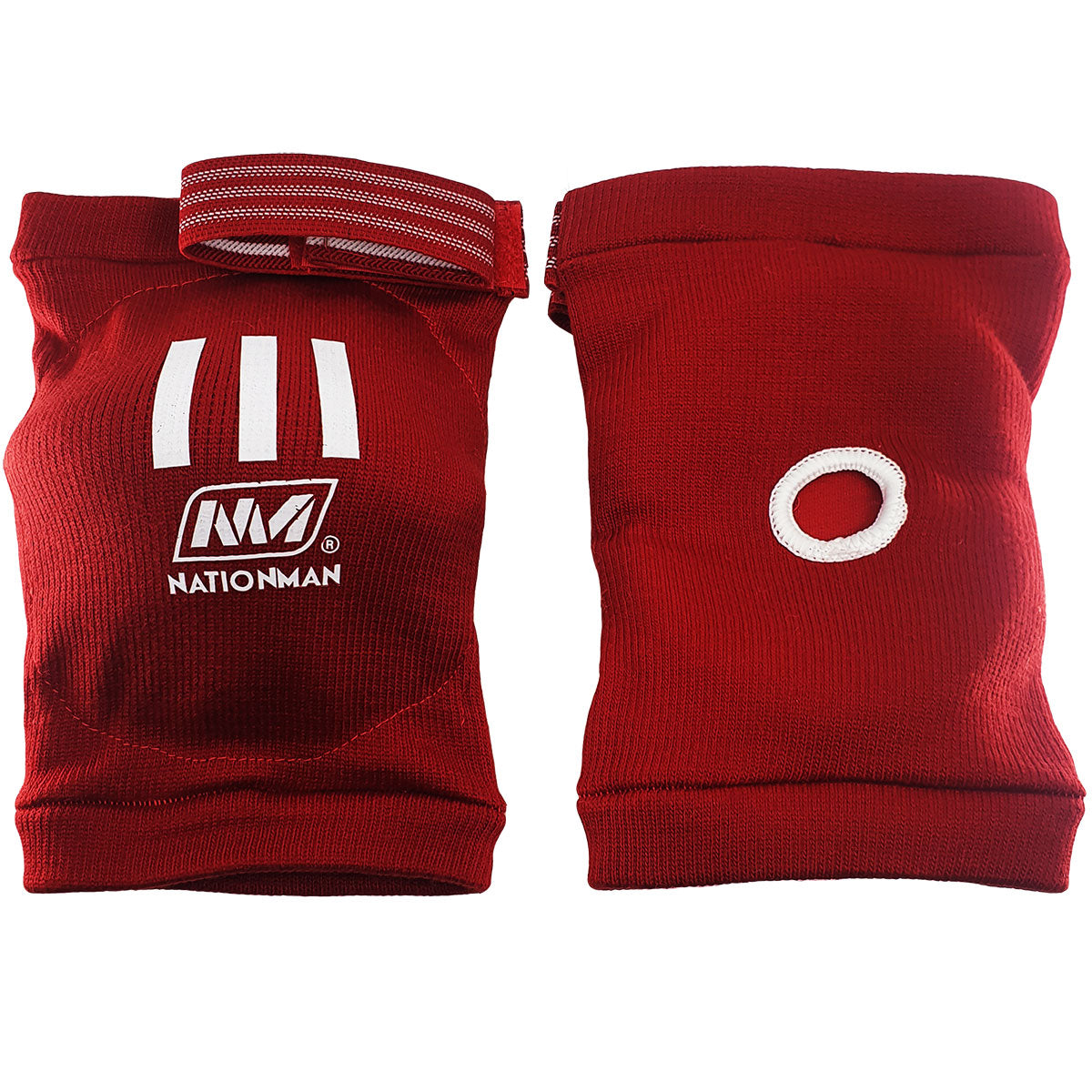 Elbow Pads Protection Nationman NMEP Red For Training & Competing - F Size