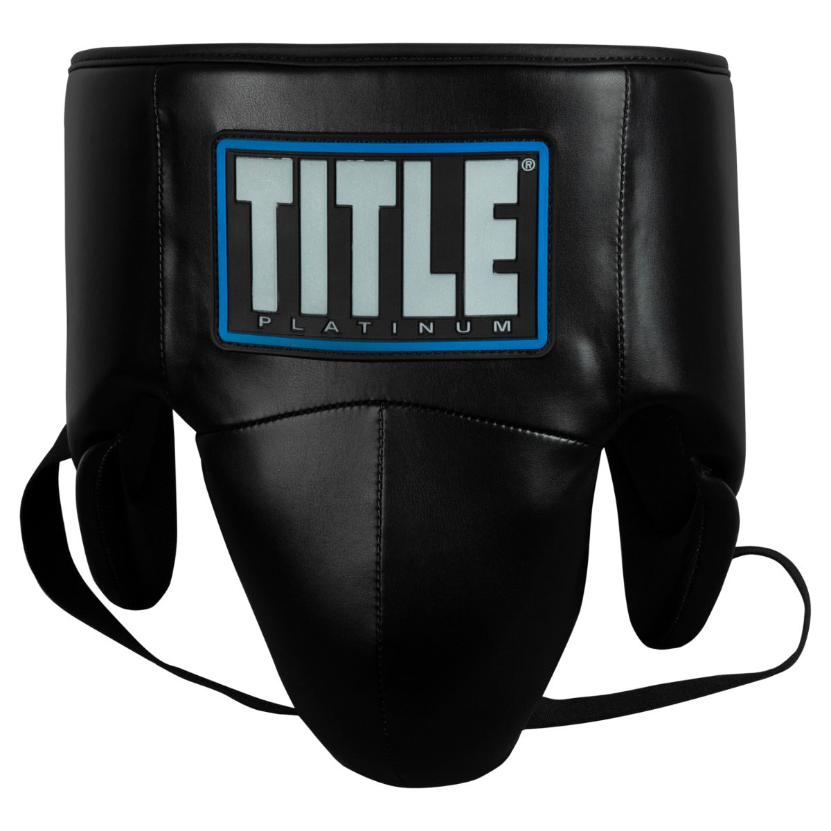 Groin Protector Platinum Groin Protector Title Black - XL Size