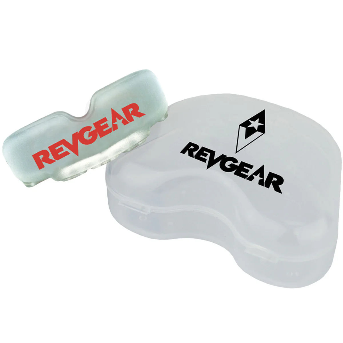 Mouthguard Pro Guard & Case Boil & Bite Revgear White (For Aduld)