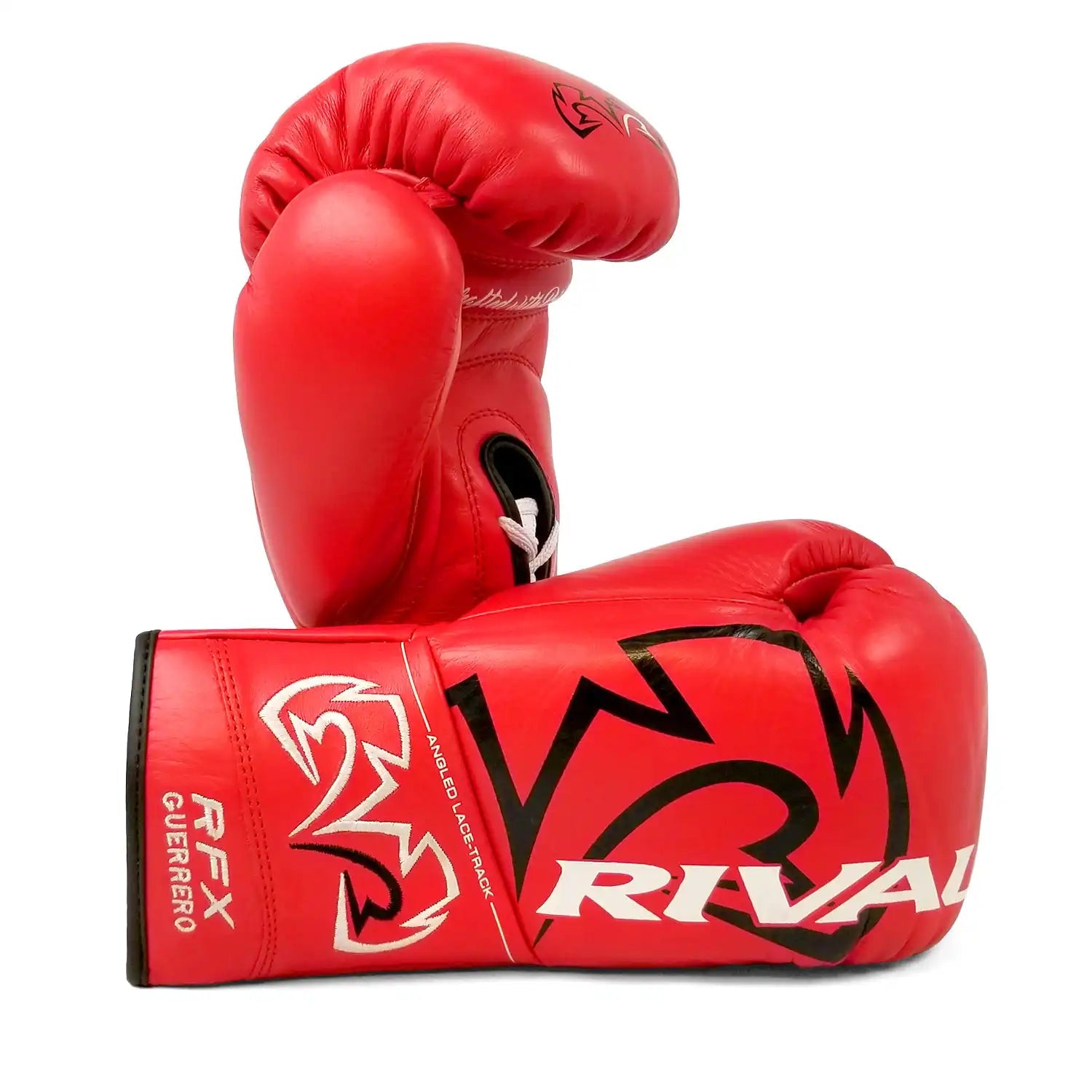 Boxing Gloves Rival RFX-Guerrero Pro Fight - SF-H Lace-up Red - 8 OZ