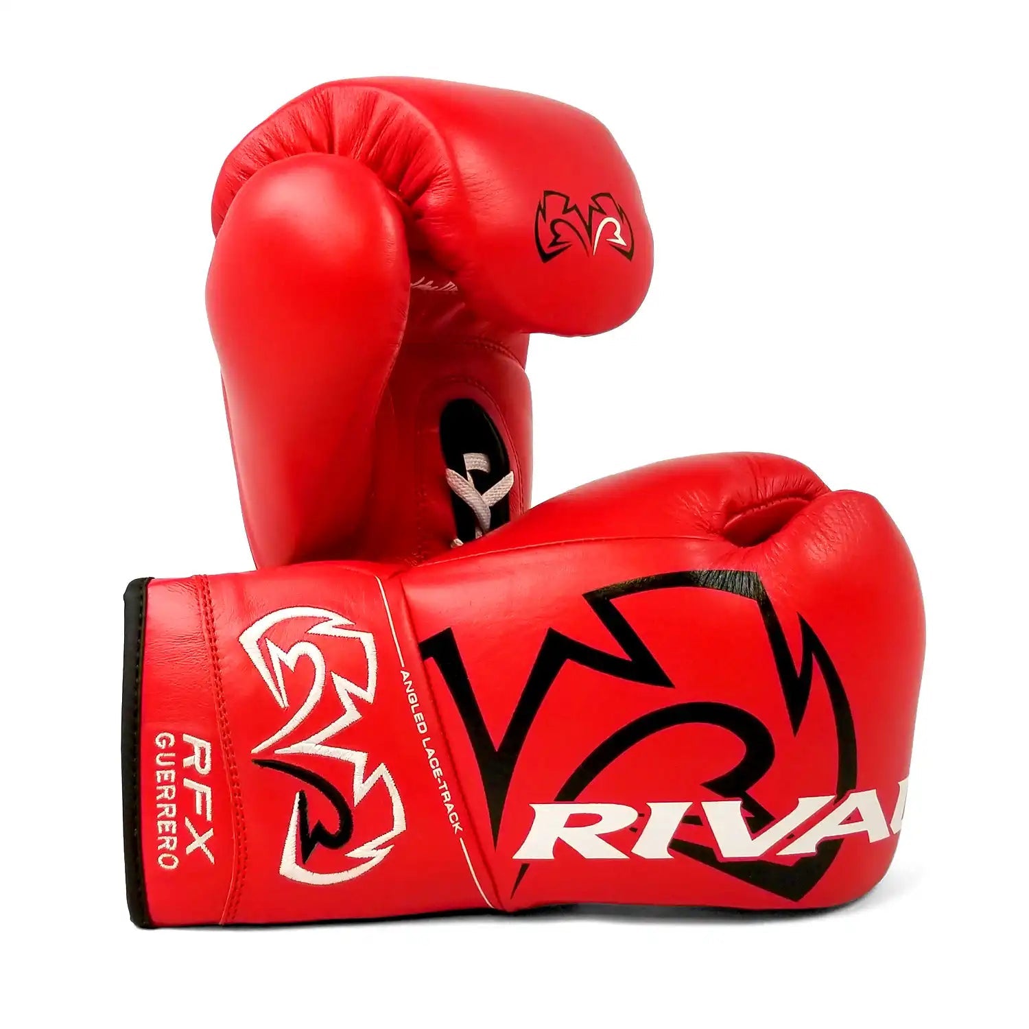 Boxing Gloves Rival RFX-Guerrero Pro Fight HDE-F Lace-up Red - 10 OZ