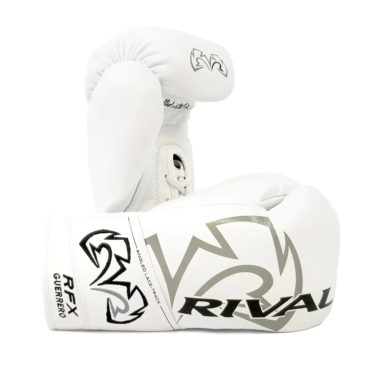 Boxing Gloves Rival RFX-Guerrero Pro Fight HDE-F Lace-up White - 10 OZ