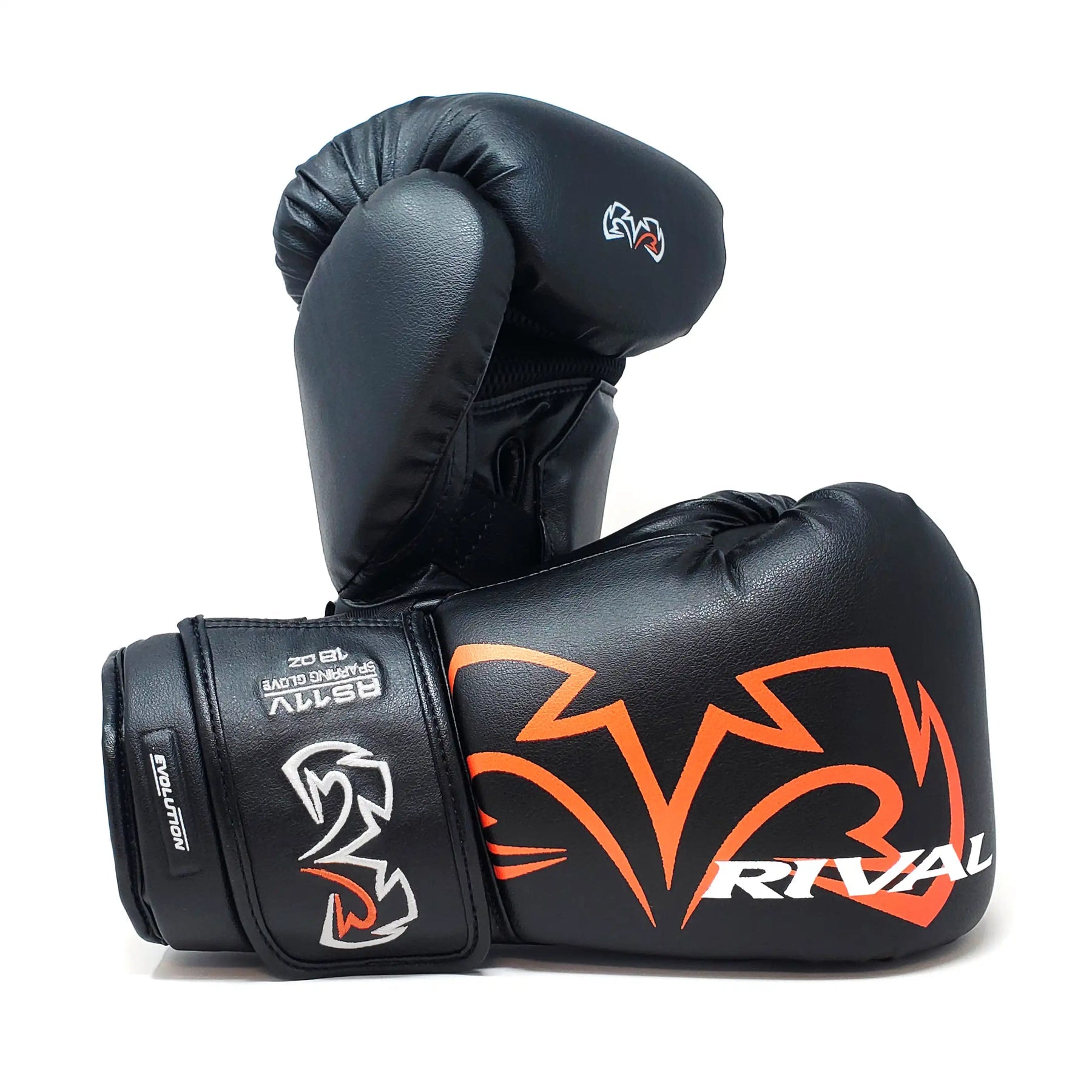 Boxing Gloves Rival RS11V Evolution Sparring Black - 16 OZ