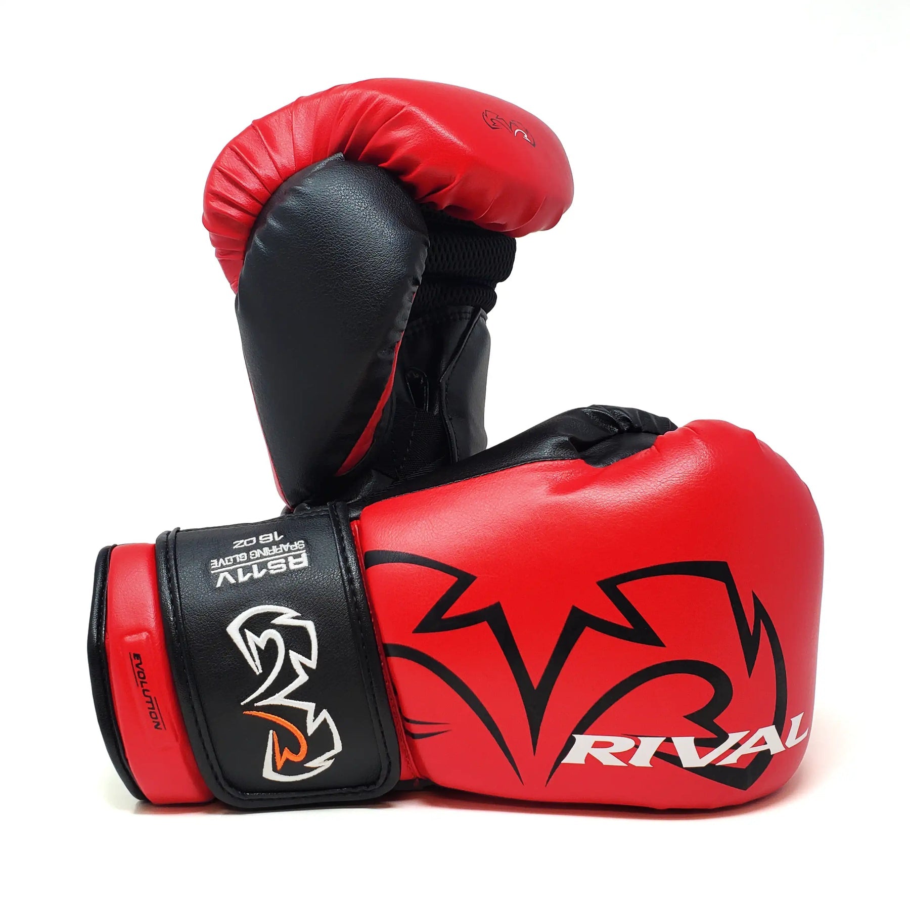 Boxing Gloves Rival RS11V Evolution Sparring Red - 14 OZ