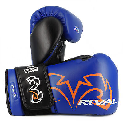 Boxing Gloves Rival RS11V Evolution Sparring Blue - 14 OZ