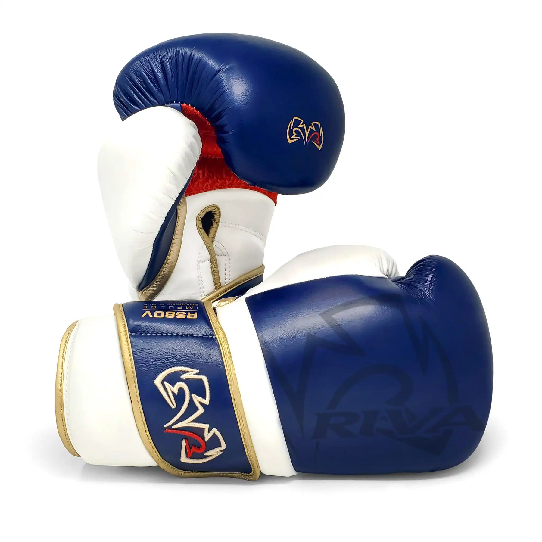 Boxing Gloves Rival RS80V Impulse Sparring Navy - 12 OZ