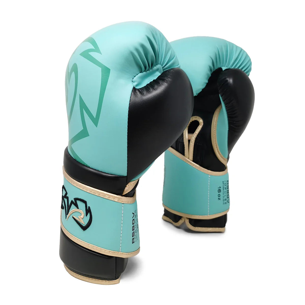 Boxing Gloves Rival RS80V Impulse Sparring Aqua - 14 OZ
