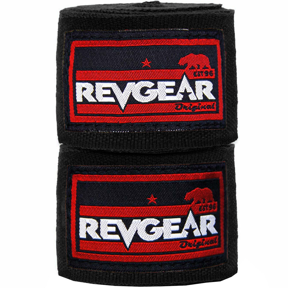 Handwraps Revgear Pro Series Elastic Black - 2x180 inch/ 4.5 m